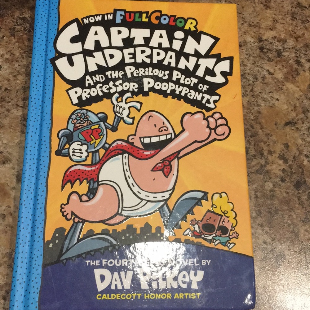 Captain Underpants Book. 4th Epic Novel